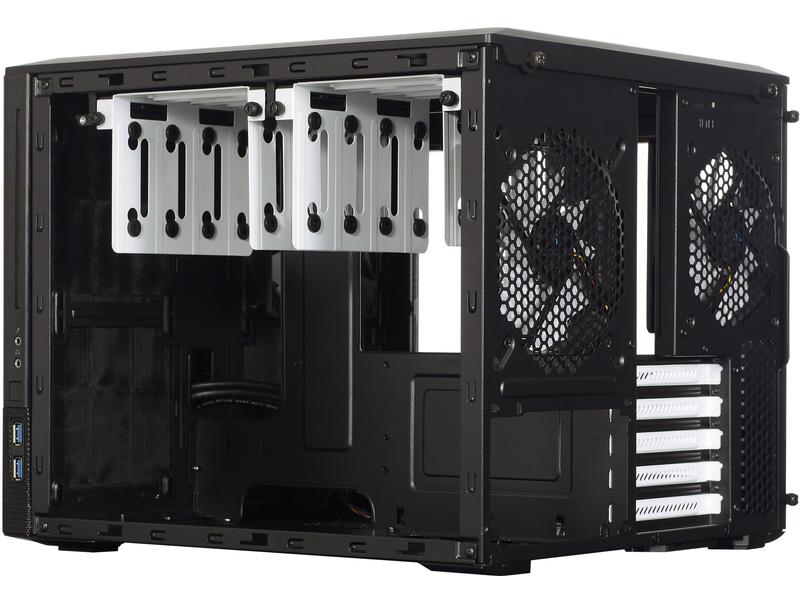 Fractal Design Boîtier d’ordinateur Node 804 Noir