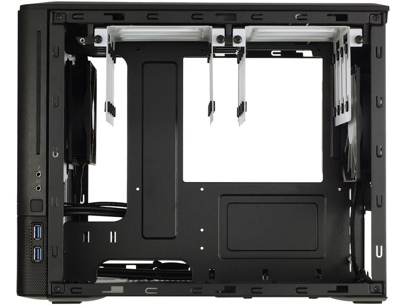 Fractal Design Boîtier d’ordinateur Node 804 Noir