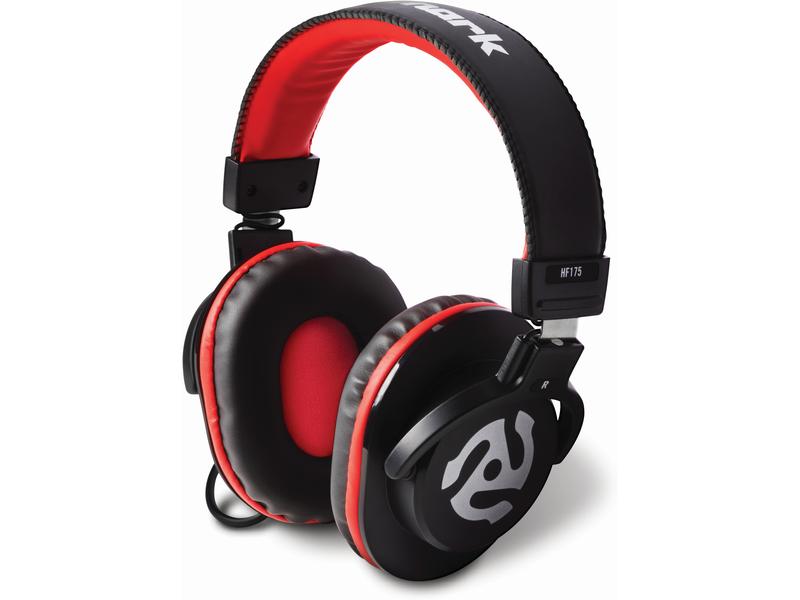 Numark Casques supra-auriculaires HF-175 Rouge; Noir