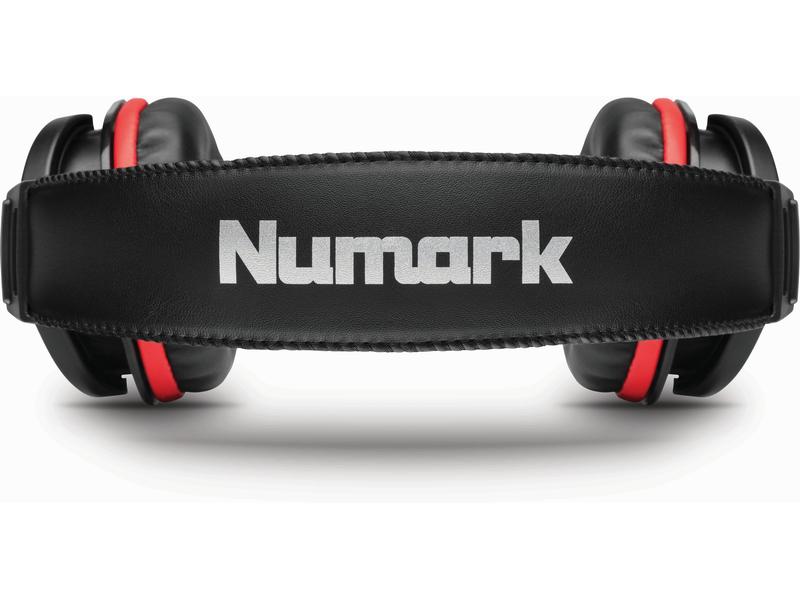 Numark Casques supra-auriculaires HF-175 Rouge; Noir