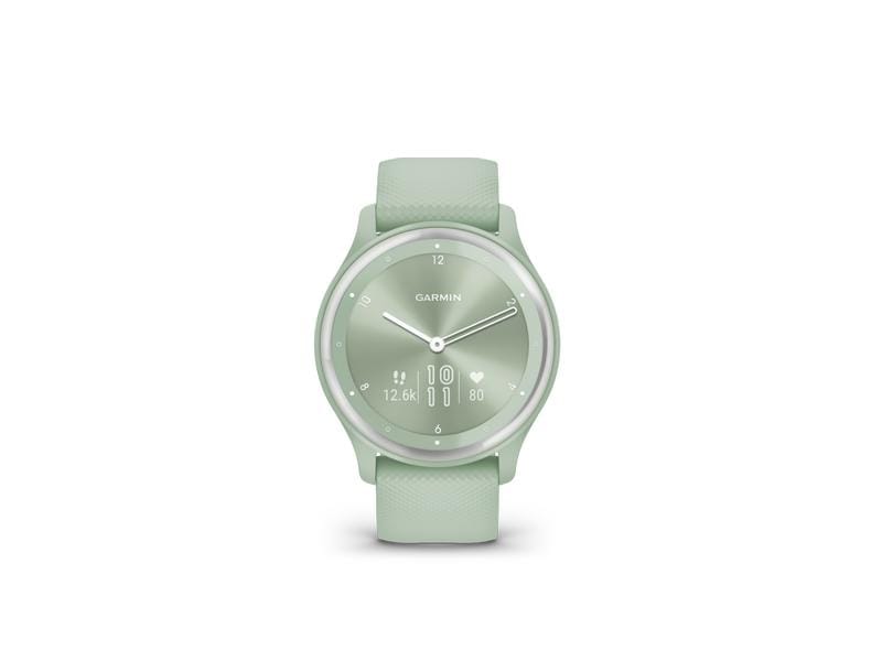 GARMIN Sportuhr Vivomove Sport Mint/Silber