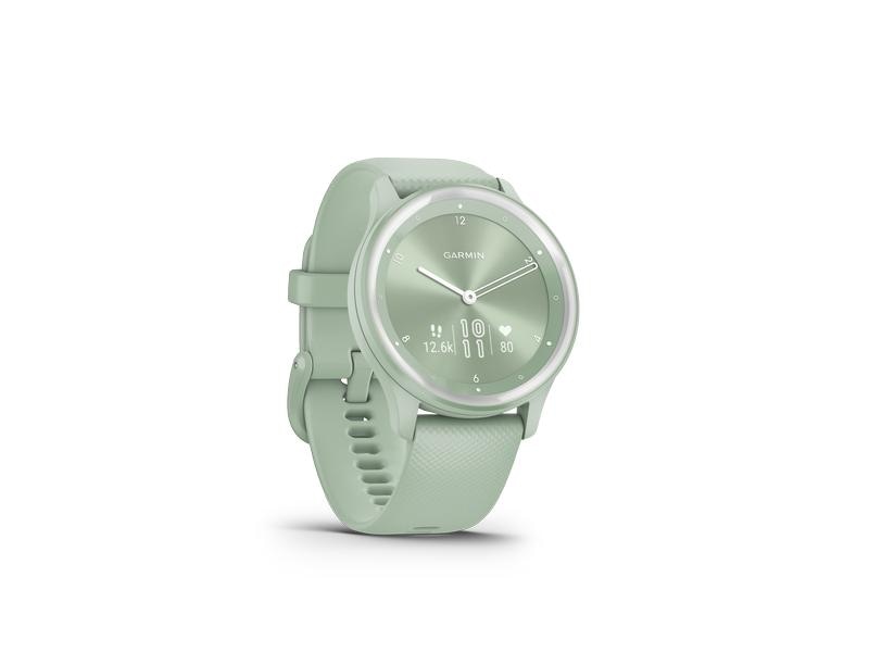 GARMIN Sportuhr Vivomove Sport Mint/Silber