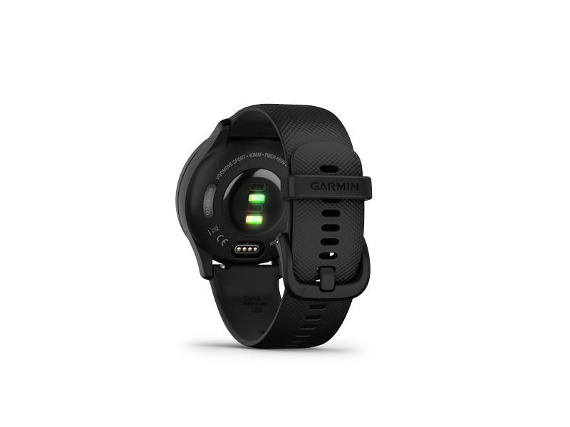 GARMIN Sportuhr Vivomove Sport Schwarz/Grau