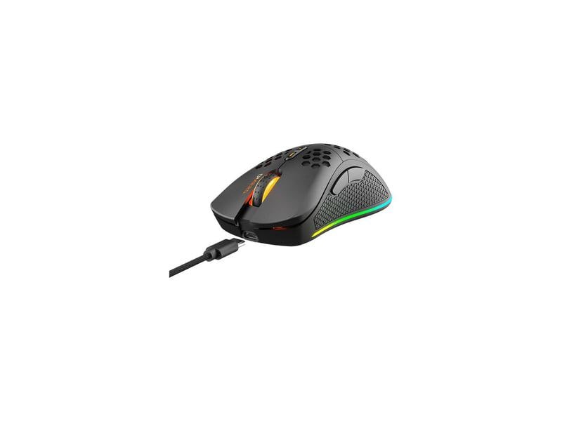 DELTACO Souris de gaming DM220 RGB Blanc