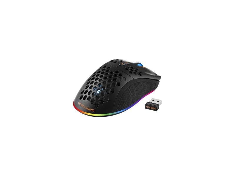 DELTACO Gaming-Maus DM220 RGB Schwarz