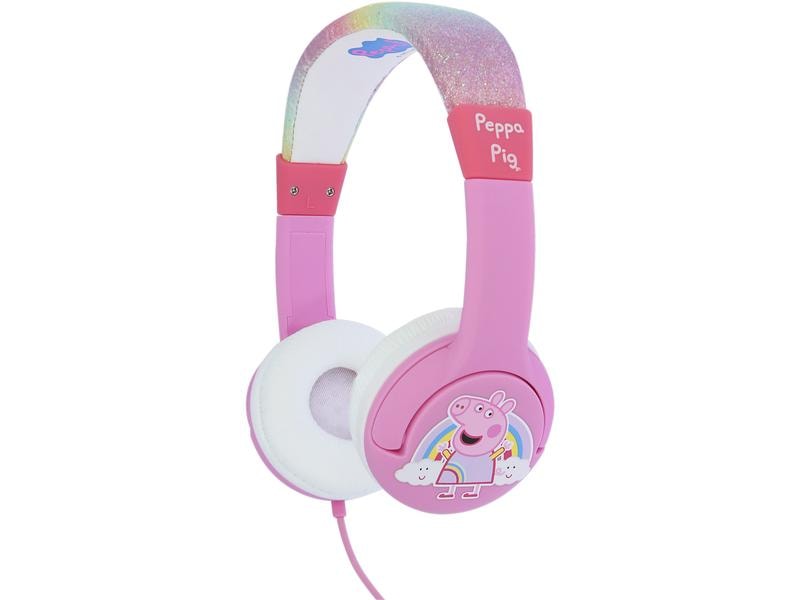 OTL On-Ear-Kopfhörer Peppa Glitter Rainbow Rosa