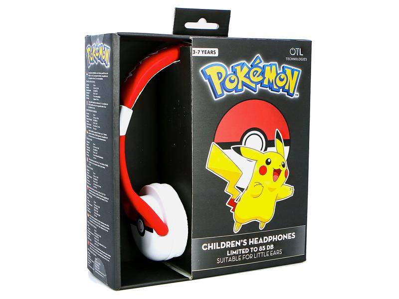 OTL On-Ear-Kopfhörer Pokemon Pokeball Rot