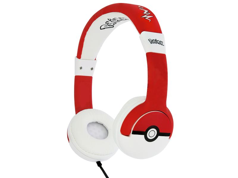 OTL Casques extra-auriculaires Pokemon Pokeball Rouge