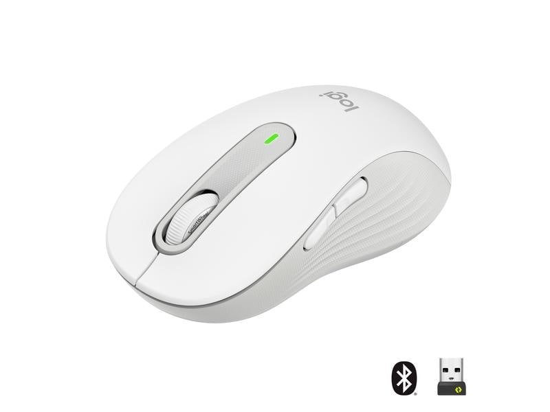 Logitech Maus Signature M650 L Weiss