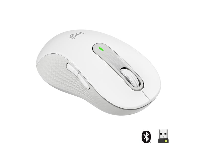 Logitech Souris Signature M650 L left Blanc