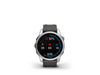 GARMIN Sportuhr Fenix 7S Anthrazit/Silber