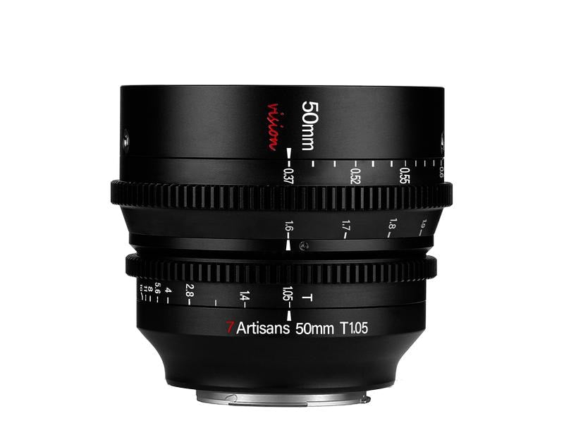 7Artisans Longueur focale fixe 50mm T/1.05 – Canon RF