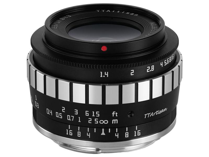 TTArtisan Longueur focale fixe APS-C 23mm F/1.4 – Sony E-Mount