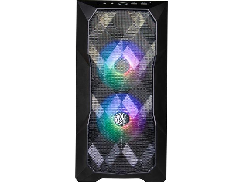 Cooler Master Boîtier d’ordinateur MasterBox TD300 Mesh Noir