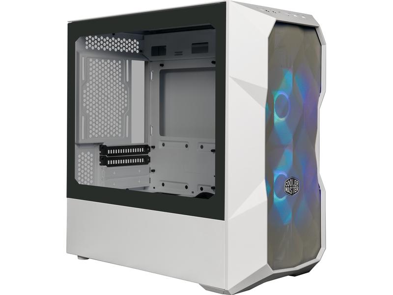 Cooler Master Boîtier d’ordinateur MasterBox TD300 Mesh Blanc