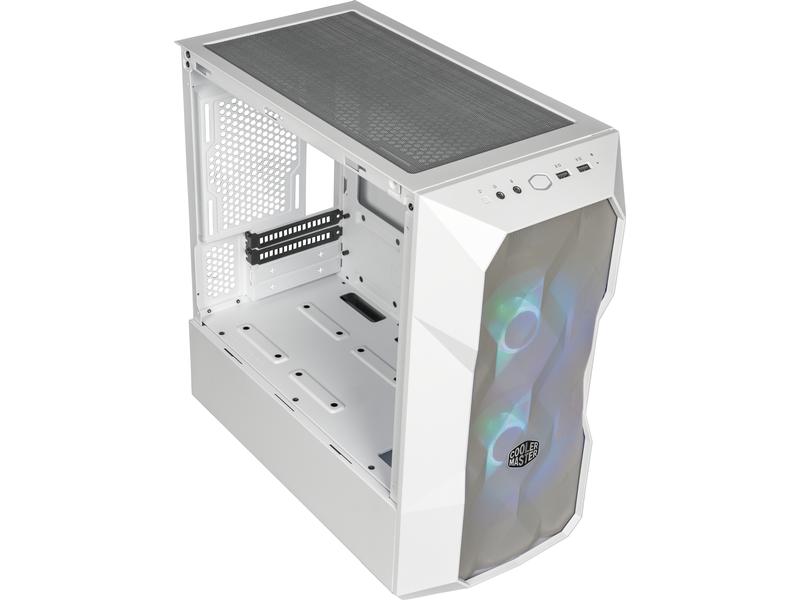 Cooler Master Boîtier d’ordinateur MasterBox TD300 Mesh Blanc