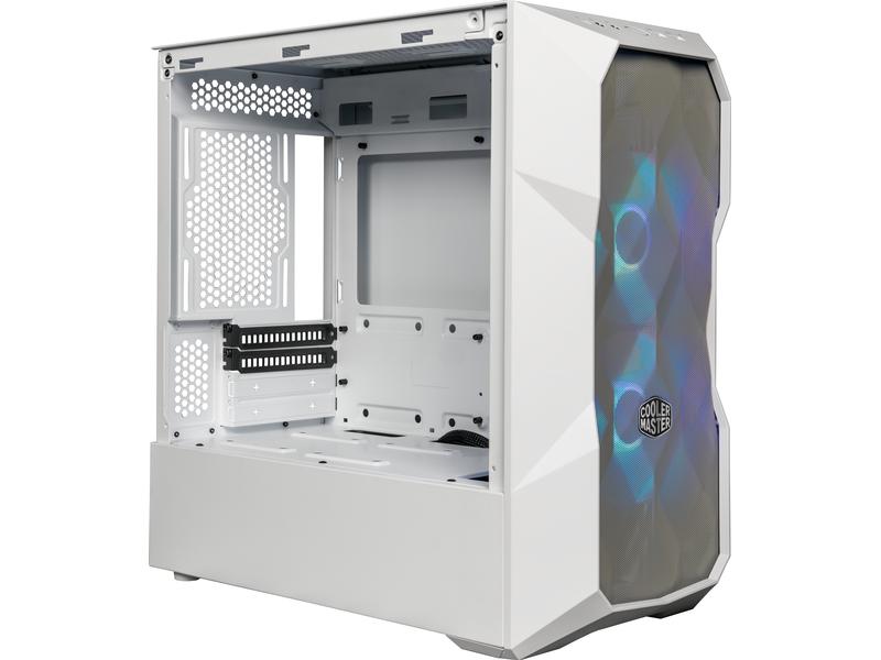 Cooler Master Boîtier d’ordinateur MasterBox TD300 Mesh Blanc