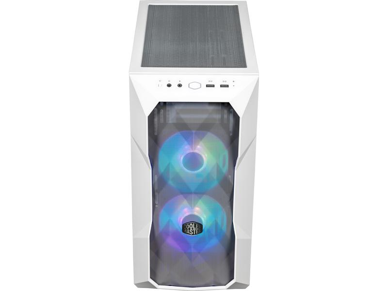 Cooler Master Boîtier d’ordinateur MasterBox TD300 Mesh Blanc