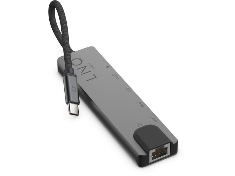 LINQ par ELEMENTS Station d'accueil 6 en 1 PRO Hub Multiport USB-C