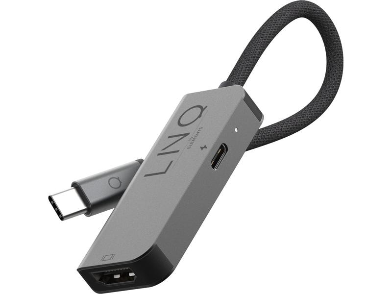 LINQ by ELEMENTS Station d'accueil 2in1 USB-C Multiport Hub