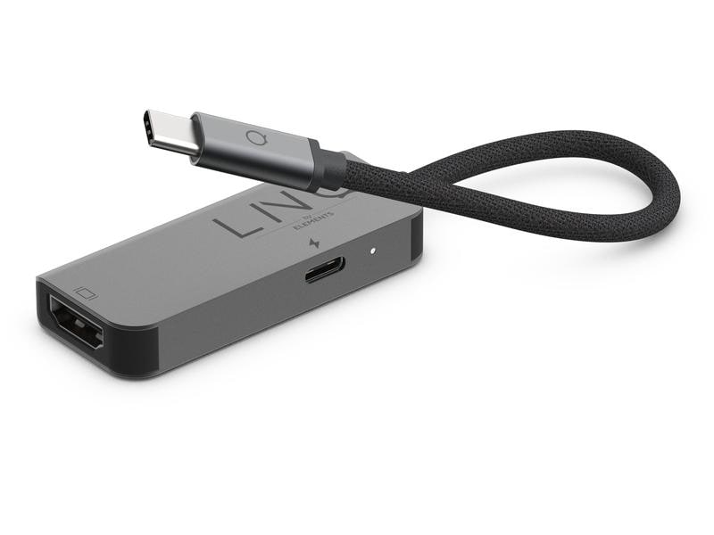 LINQ by ELEMENTS Station d'accueil 2in1 USB-C Multiport Hub