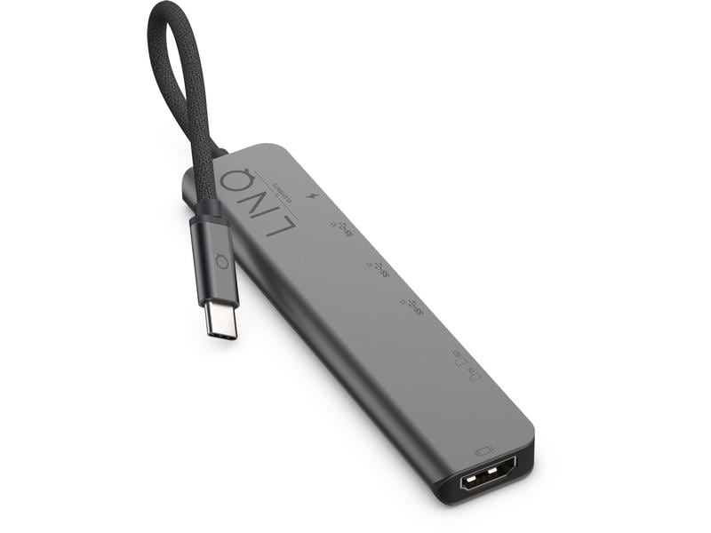 LINQ by ELEMENTS Dockingstation 7in1 PRO USB-C Multiport Hub