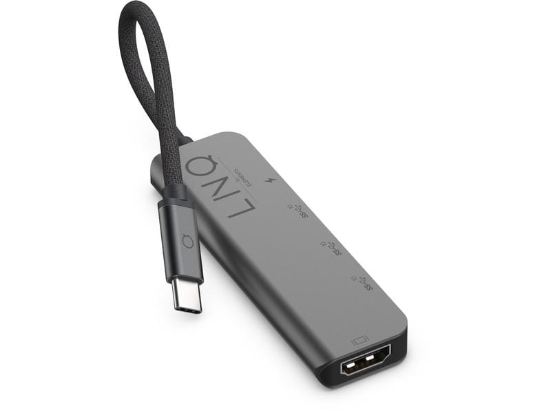 LINQ by ELEMENTS Dockingstation 5in1 PRO USB-C Multiport Hub