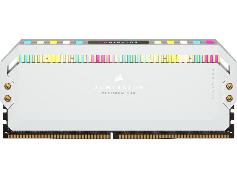 Corsair DDR5-RAM Dominator Platinum RGB 6200 MHz 2 x 16 GB Blanc