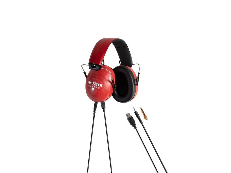 Vic Firth Wireless Over-Ear-Kopfhörer VXHP0012 Rot