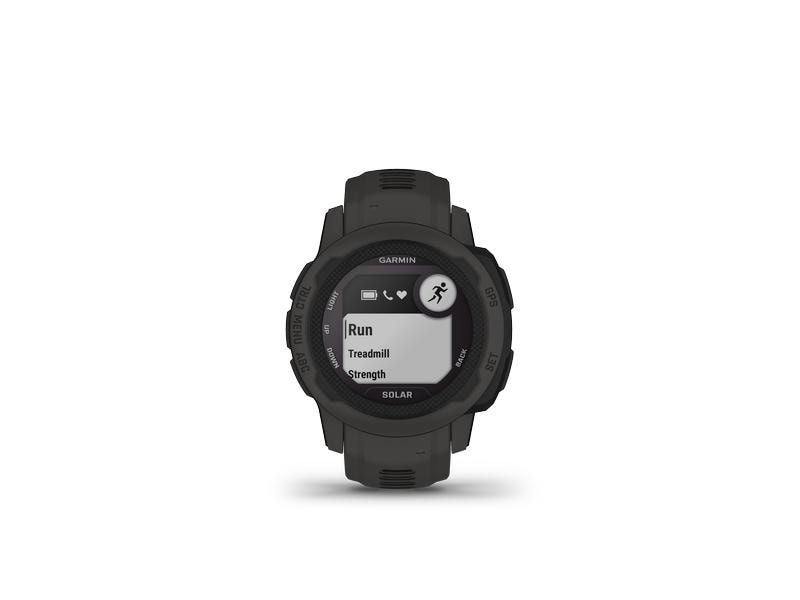 GARMIN Montre de sport Instinct 2S Solar, Anthracite/Noir