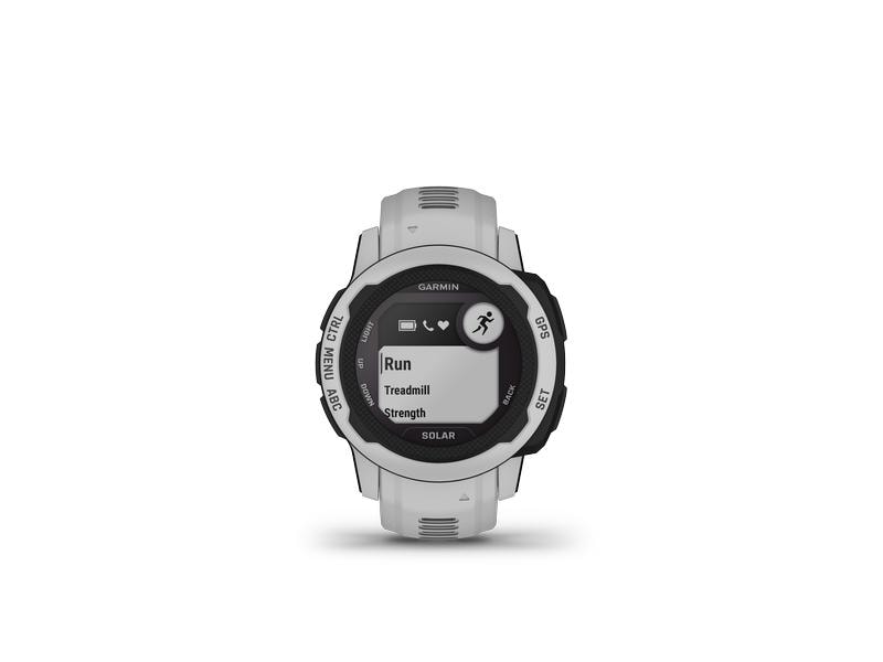 GARMIN Sportuhr Instinct 2S Solar, Grau/Schwarz