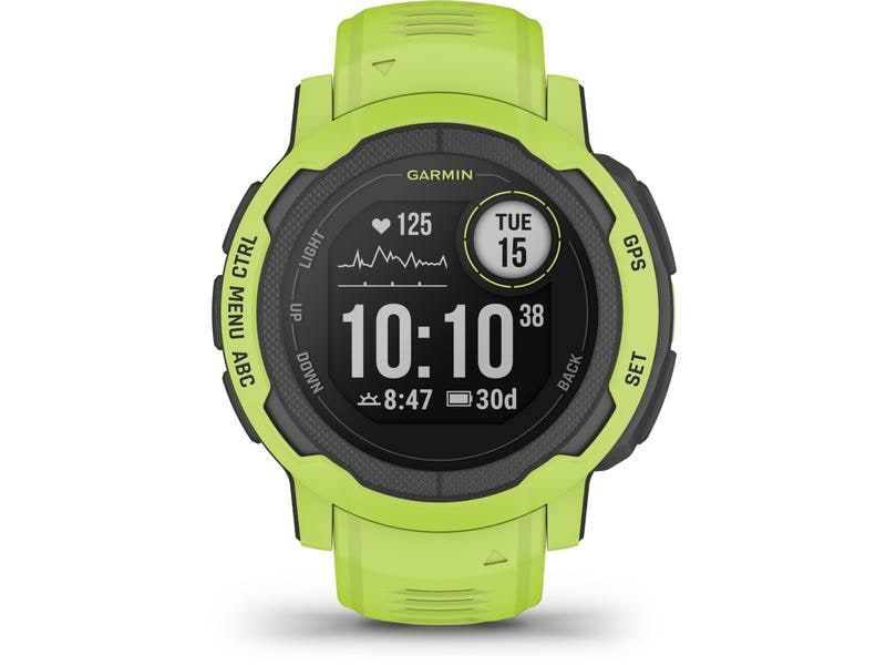 GARMIN Sportuhr Instinct 2, Limettengrün/Schwarz