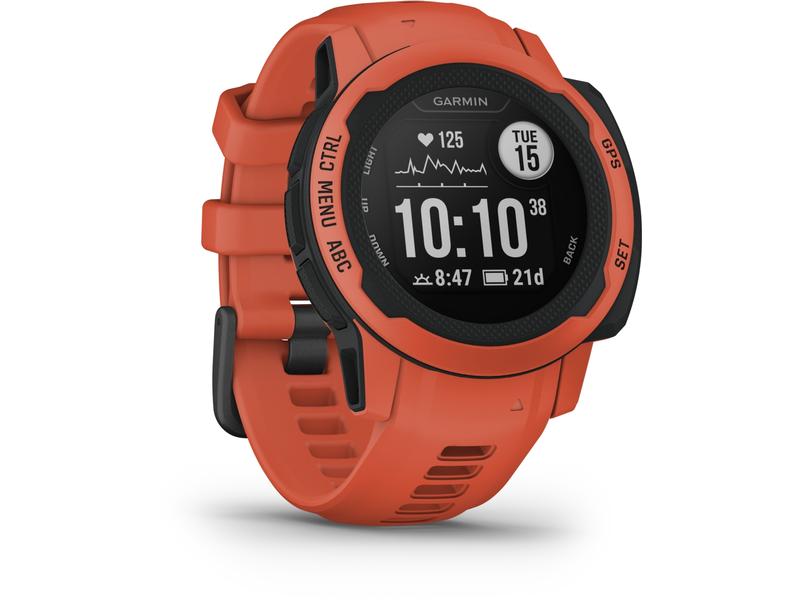 GARMIN Montre de sport Instinct 2S Rouge/Noir