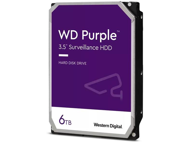 Western Digital Disque dur WD Purple 3.5" SATA 6 TB