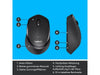 Logitech Souris B330 Silent Plus Business