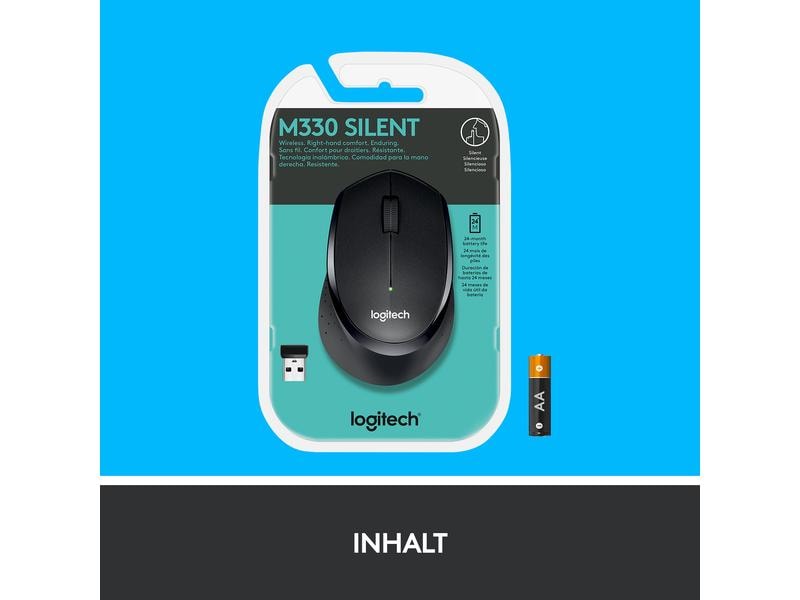 Logitech Maus M330 Silent Plus