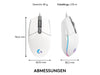 Logitech Souris de gaming G203 Lightsync Blanc