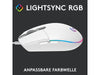 Logitech Gaming-Maus G203 Lightsync Weiss