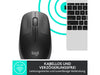 Logitech Souris M190 Anthracite/Noir, sans fil