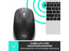 Logitech Souris M190 Gris/Noir, sans fil