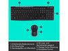 Logitech Ensemble clavier-souris MK270 Mise en page de CH