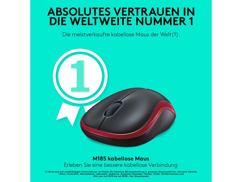 Logitech Maus M185 Wireless