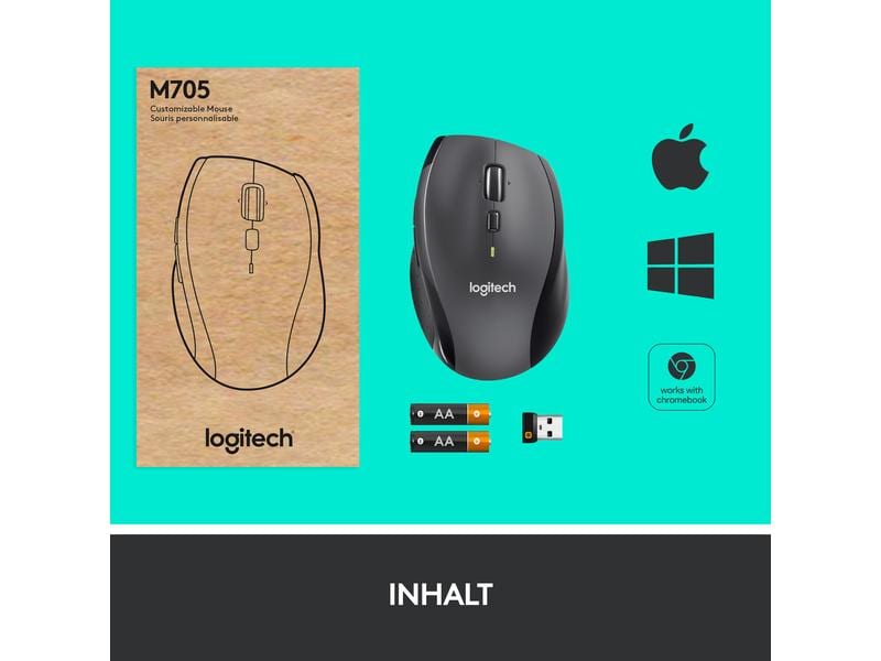 Logitech Souris M705 Marathon Bulk