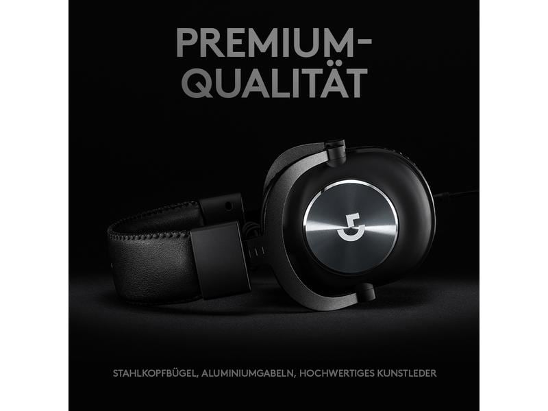 Logitech Headset G PRO X Gaming 7.1 Surround Schwarz