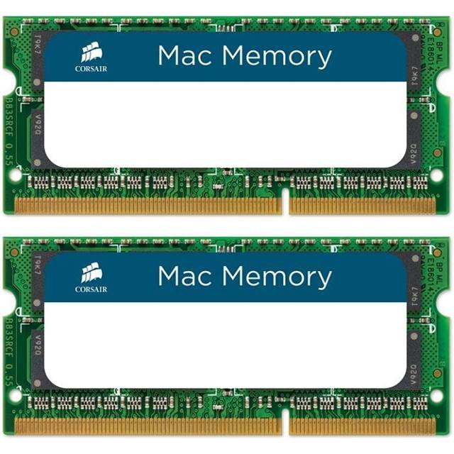 Corsair Mac Memory, SO-DIMM, DDR3, 16GB (2 x 8GB), 1333MHz