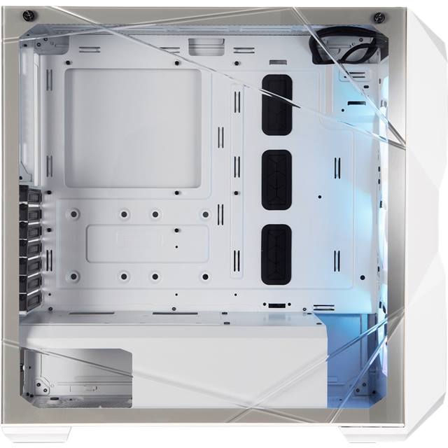 Cooler Master Boîtier d’ordinateur MasterBox TD500 ARGB Blanc