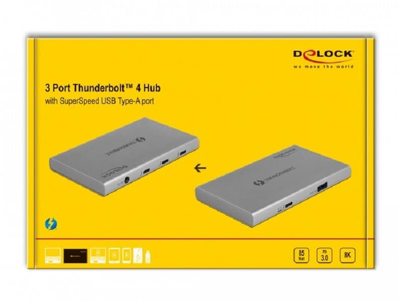 Delock Station d'accueil Thunderbolt 4