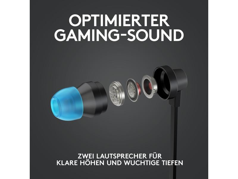 Logitech Headset G333 Gaming Schwarz