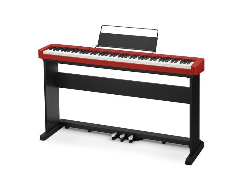 Casio Piano électrique CDP-S160 Set, rouge