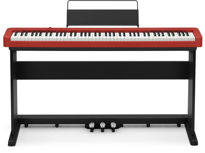 Casio Piano électrique CDP-S160 Set, rouge